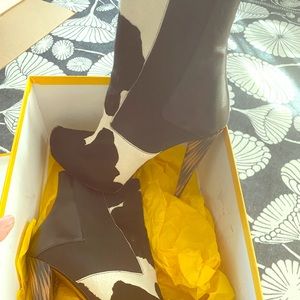 Fendi Pony Hair Booties